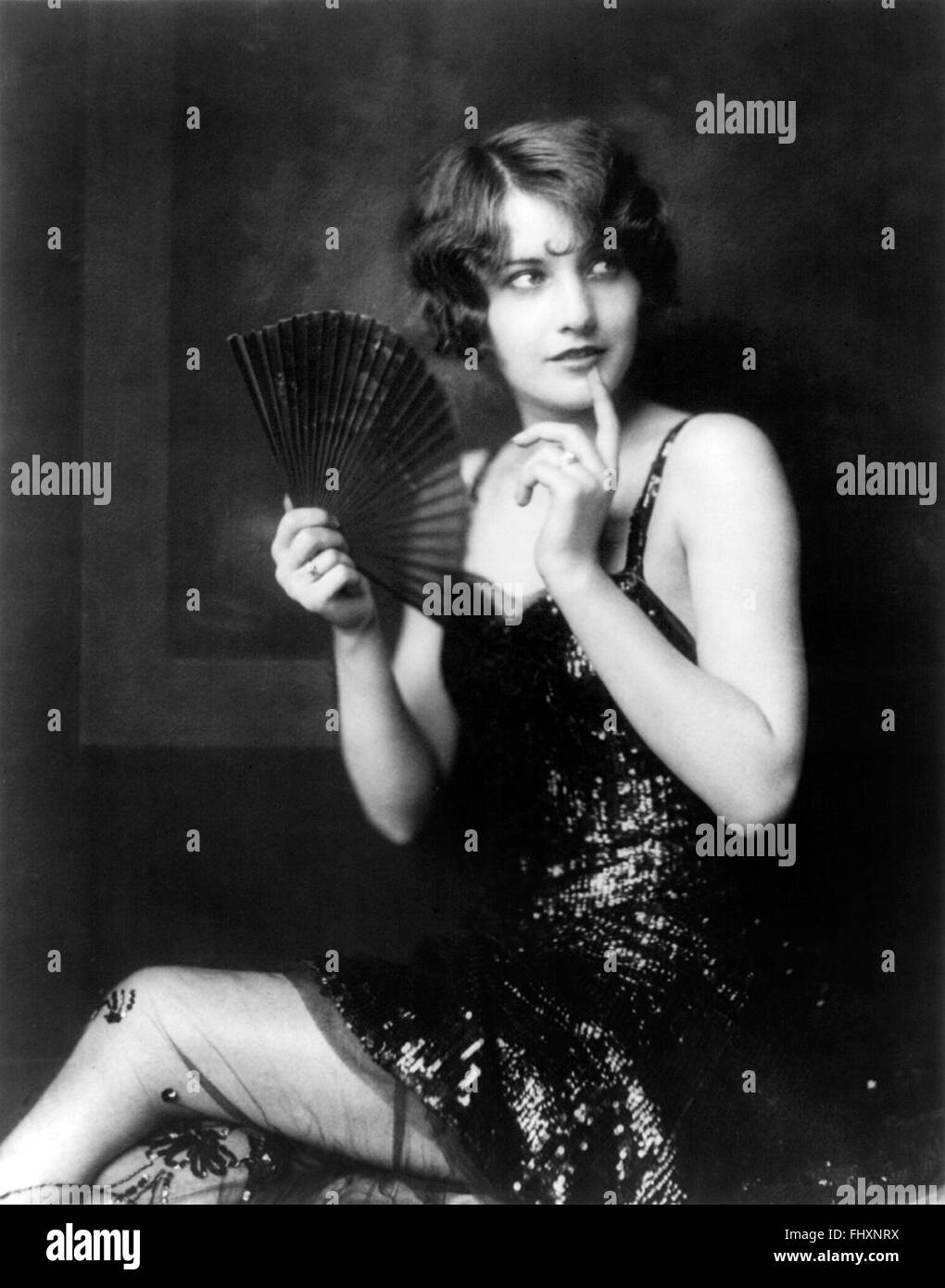 Ziegfeld girl Barbara Stanwyck, showgirl, showgirls Banque D'Images
