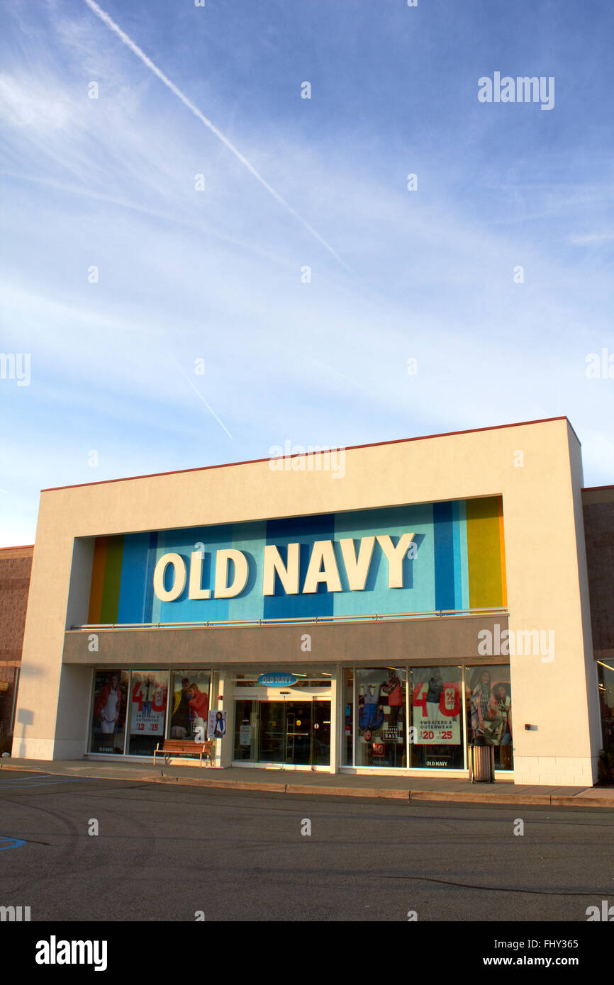 Old Navy Store Front Banque D'Images