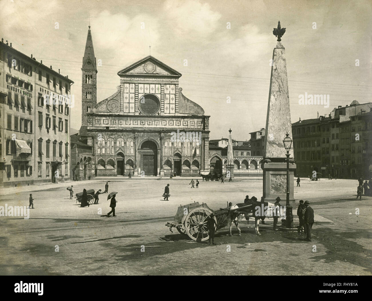 S. Maria Novella, Florence, Italie Banque D'Images