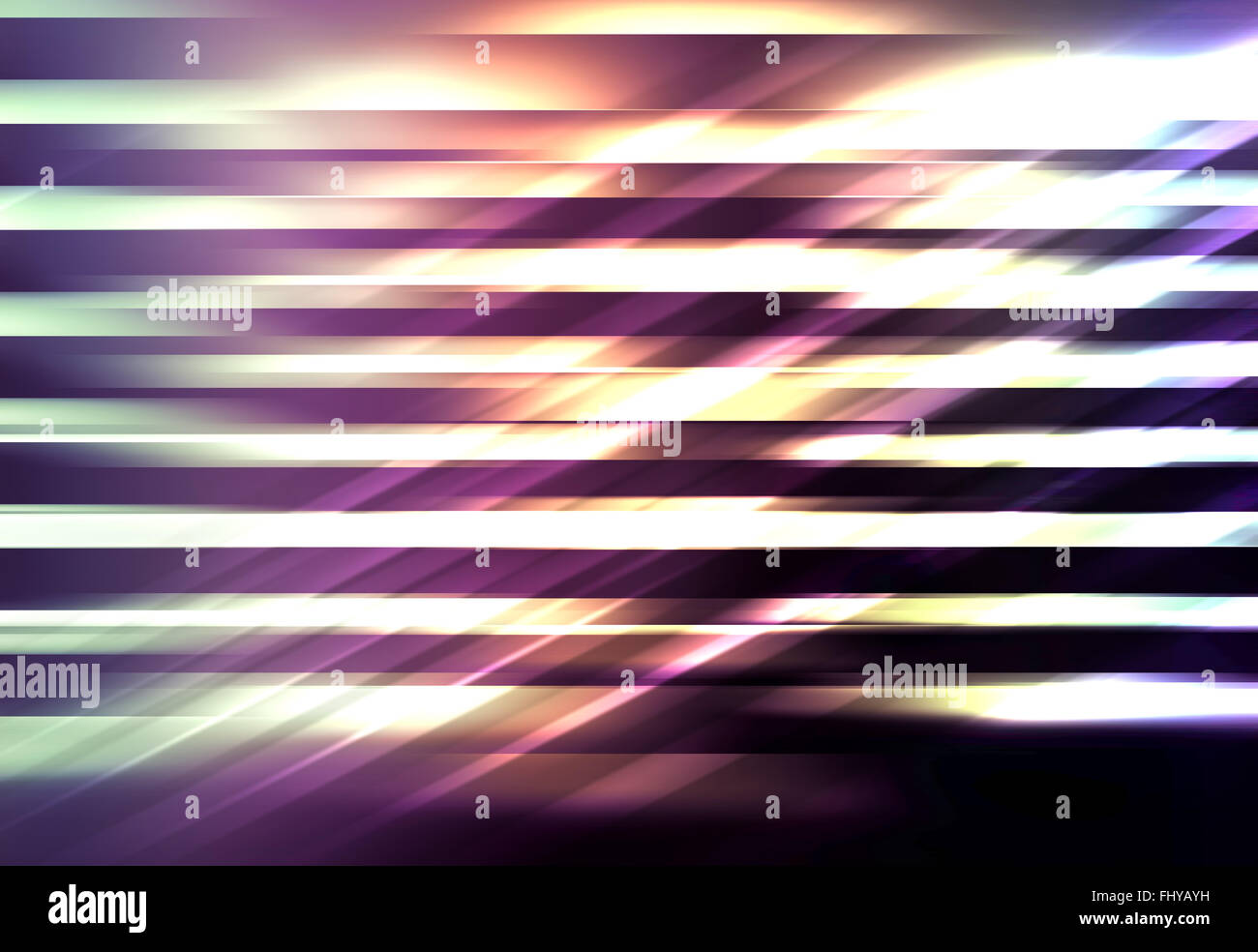Résumé Contexte numérique avec motif de lignes floues de couleur brillant Banque D'Images