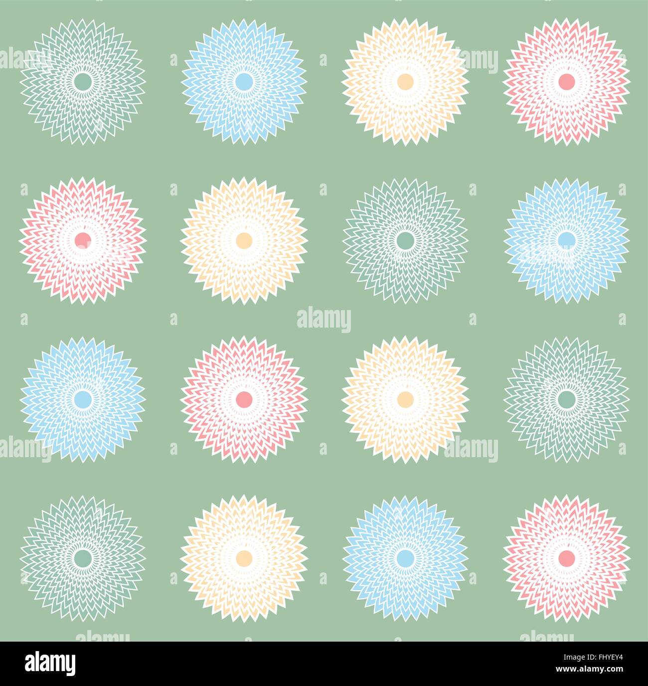 Impression colorée de fleurs pour la mode. Modèle sans couture printemps été fond d'illustration vectorielle. Illustration de Vecteur