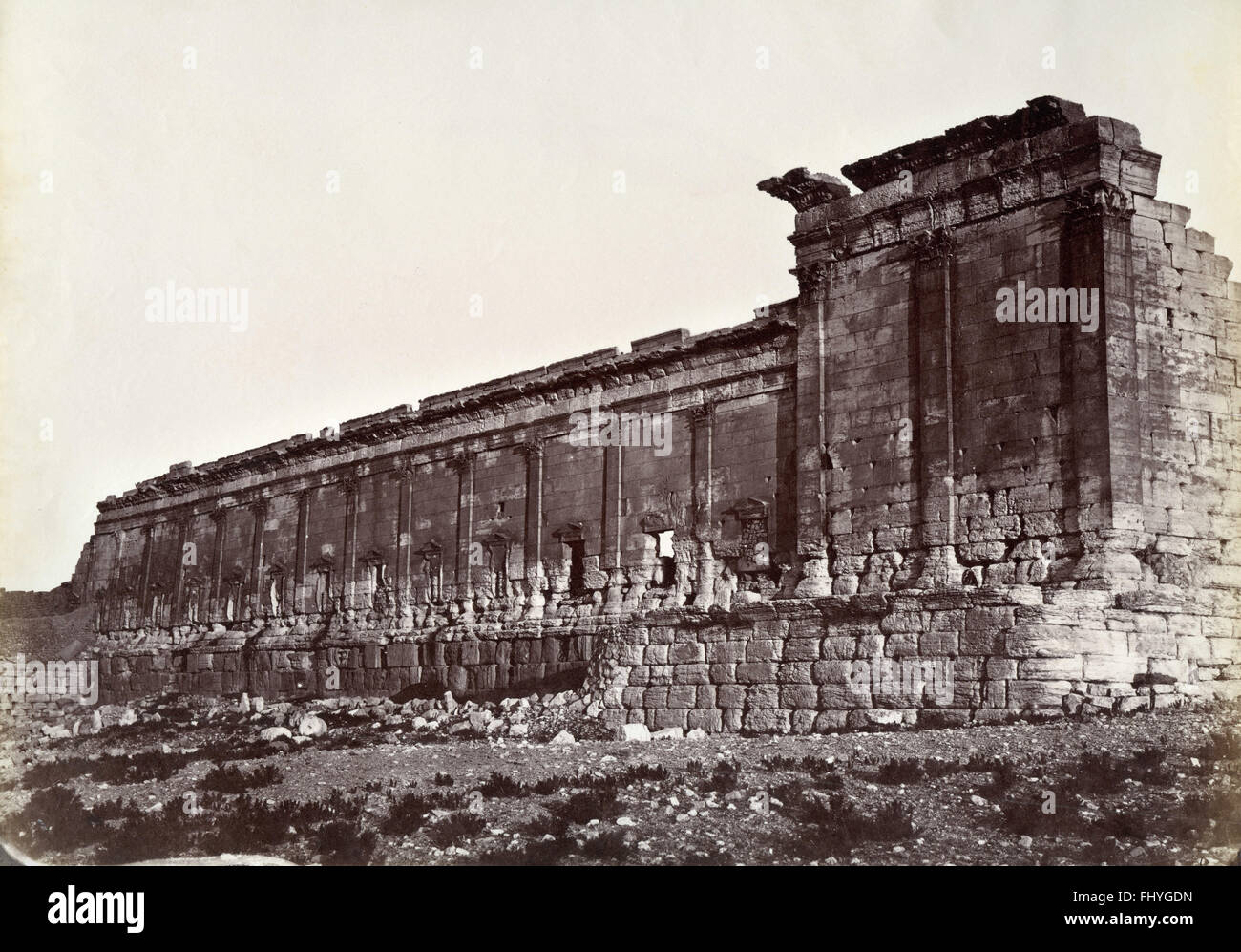 Temple de Baal, Palmyra, Syrie Banque D'Images