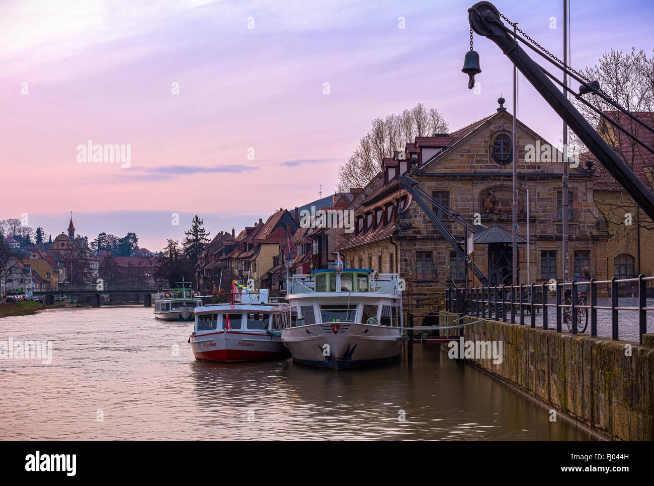 Schlachthaus / Klein Venedig Bamberg Banque D'Images