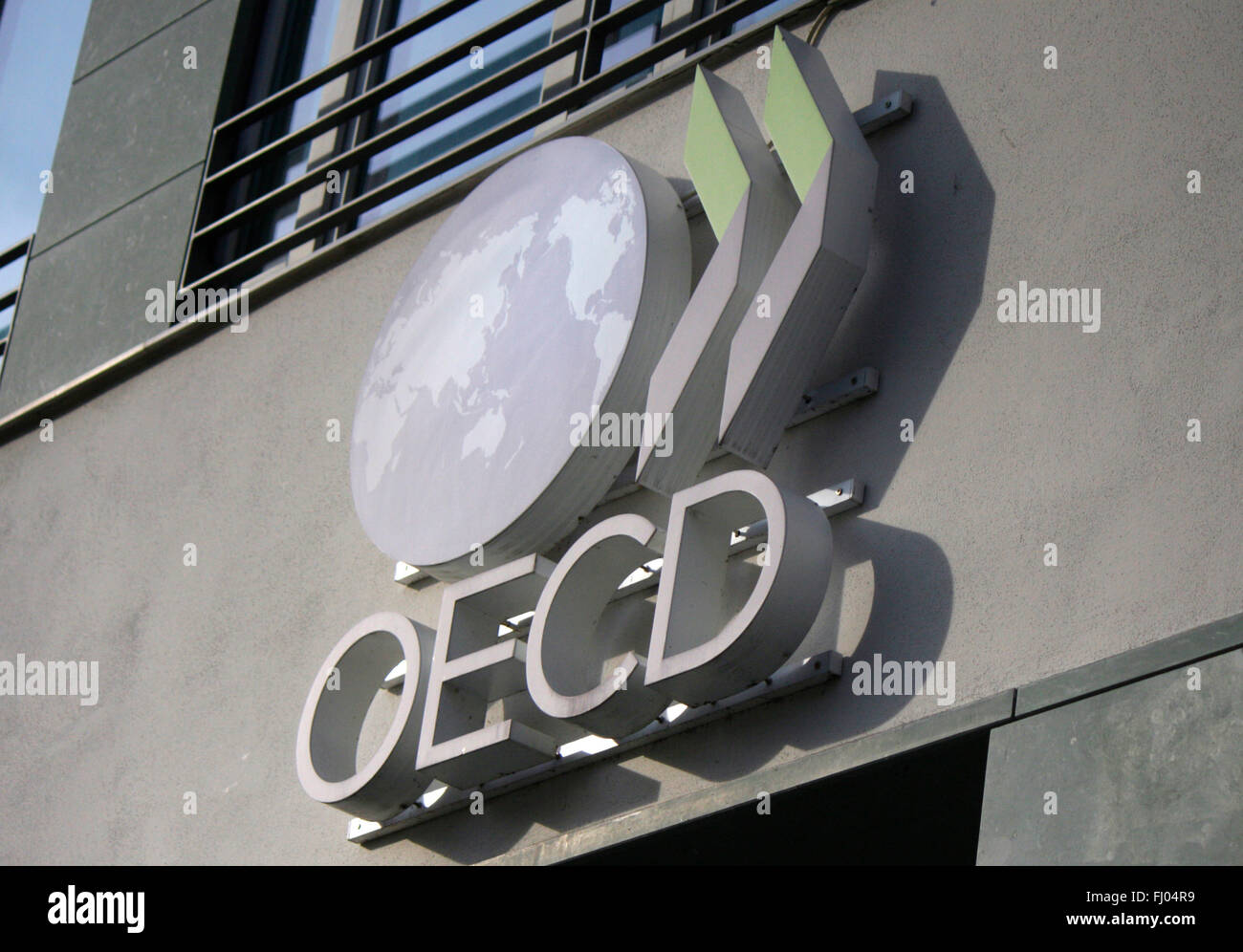 Markenname : 'OCDE', Berlin. Banque D'Images