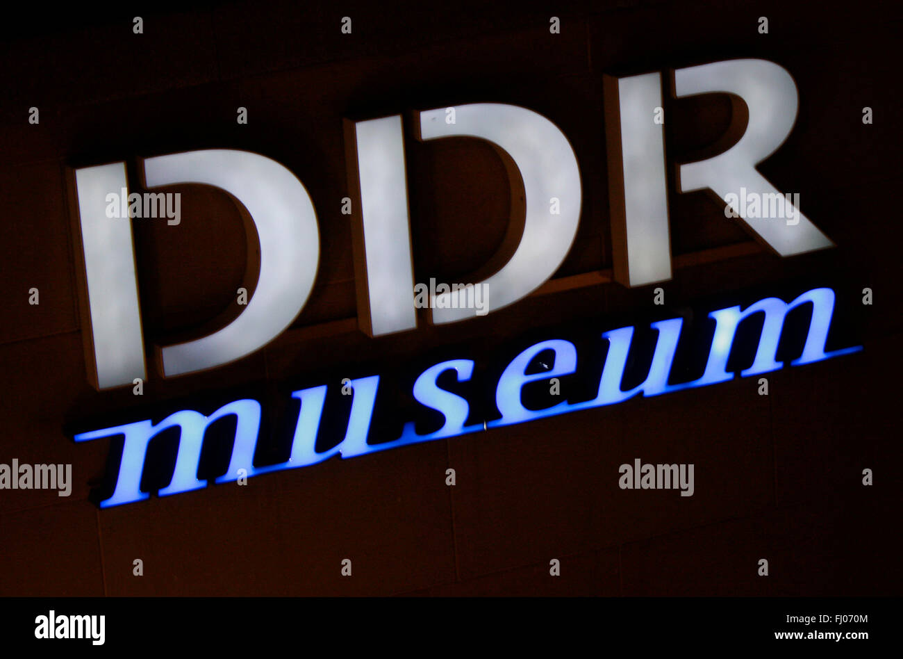 Markenname : 'DDR Museum, Berlin. Banque D'Images