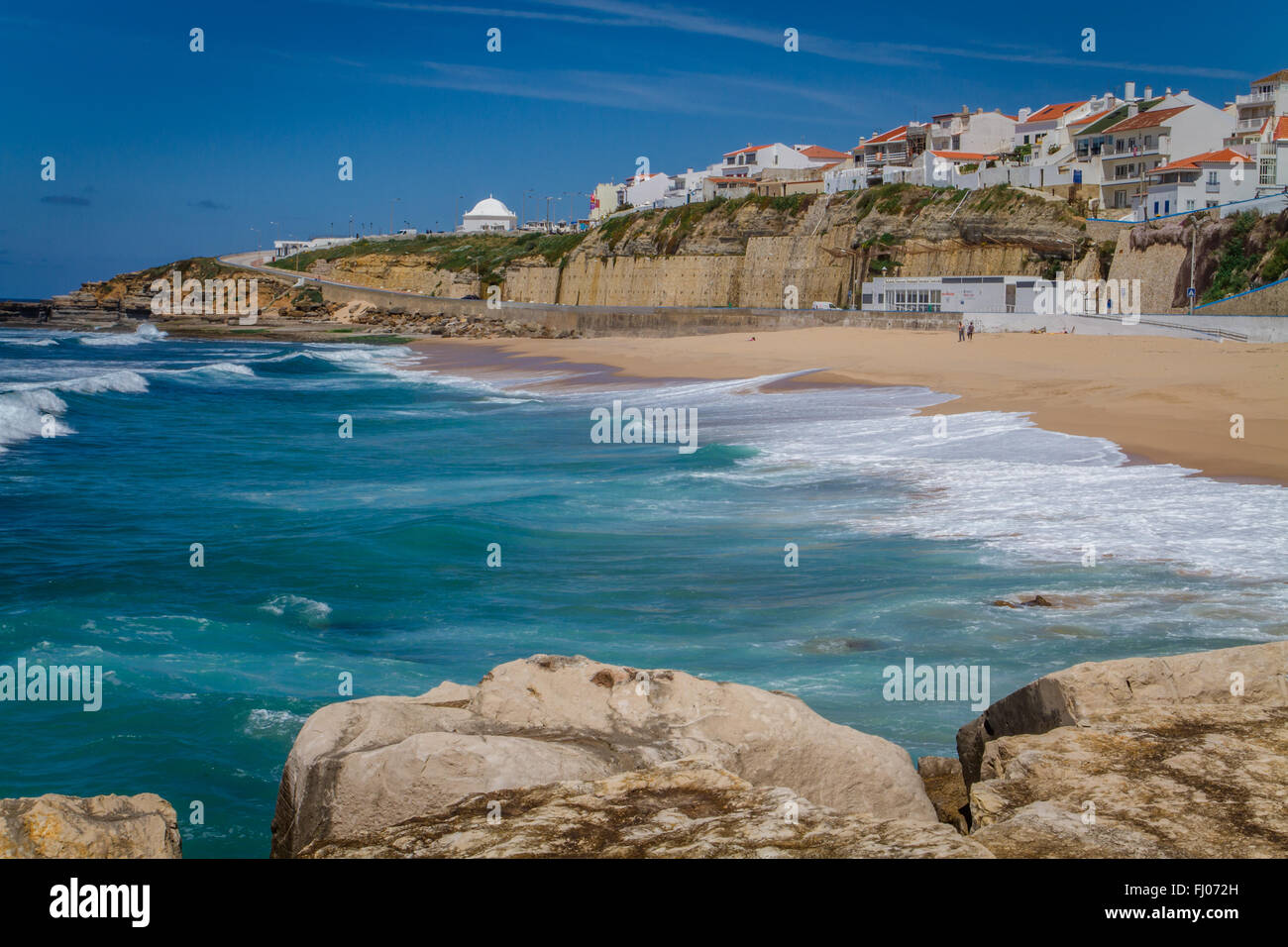 Ericeira, une charmante station balnéaire au Portugal Banque D'Images