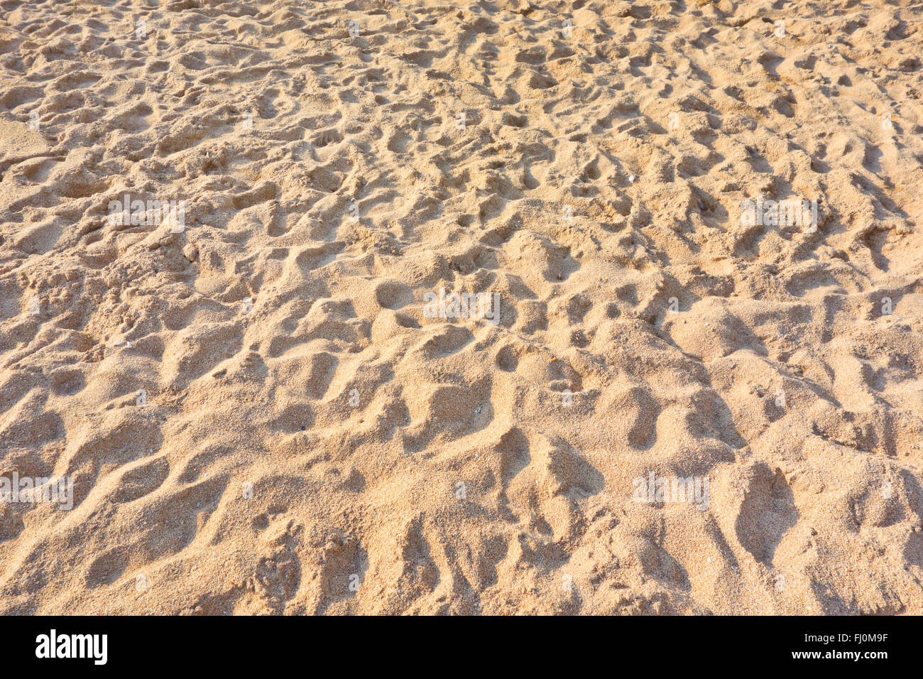 Une image de sable de plage Banque D'Images