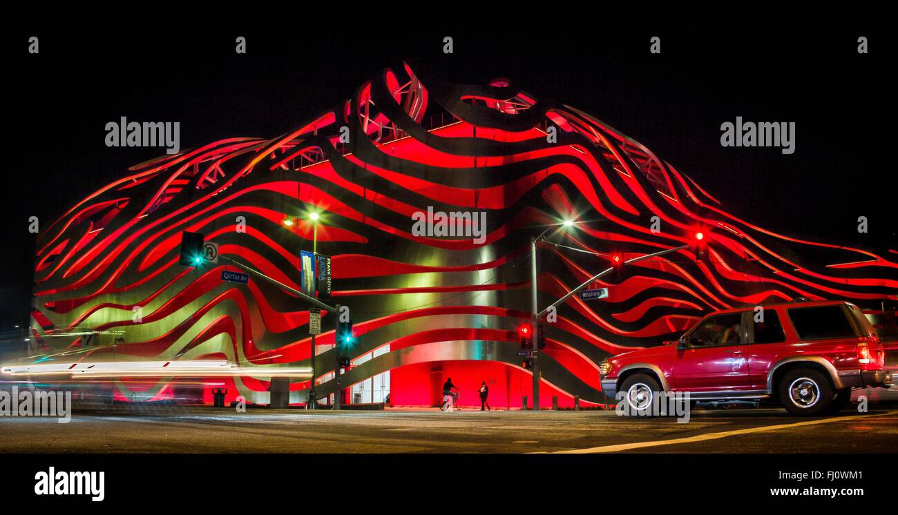 Peterson Automotive Museum, Los Angeles Banque D'Images