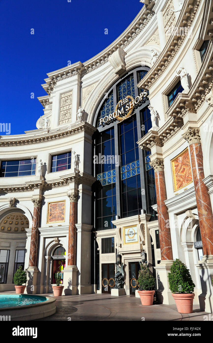 Le Forum Shops at Caesars Palace à Las Vegas, Nevada, Banque D'Images