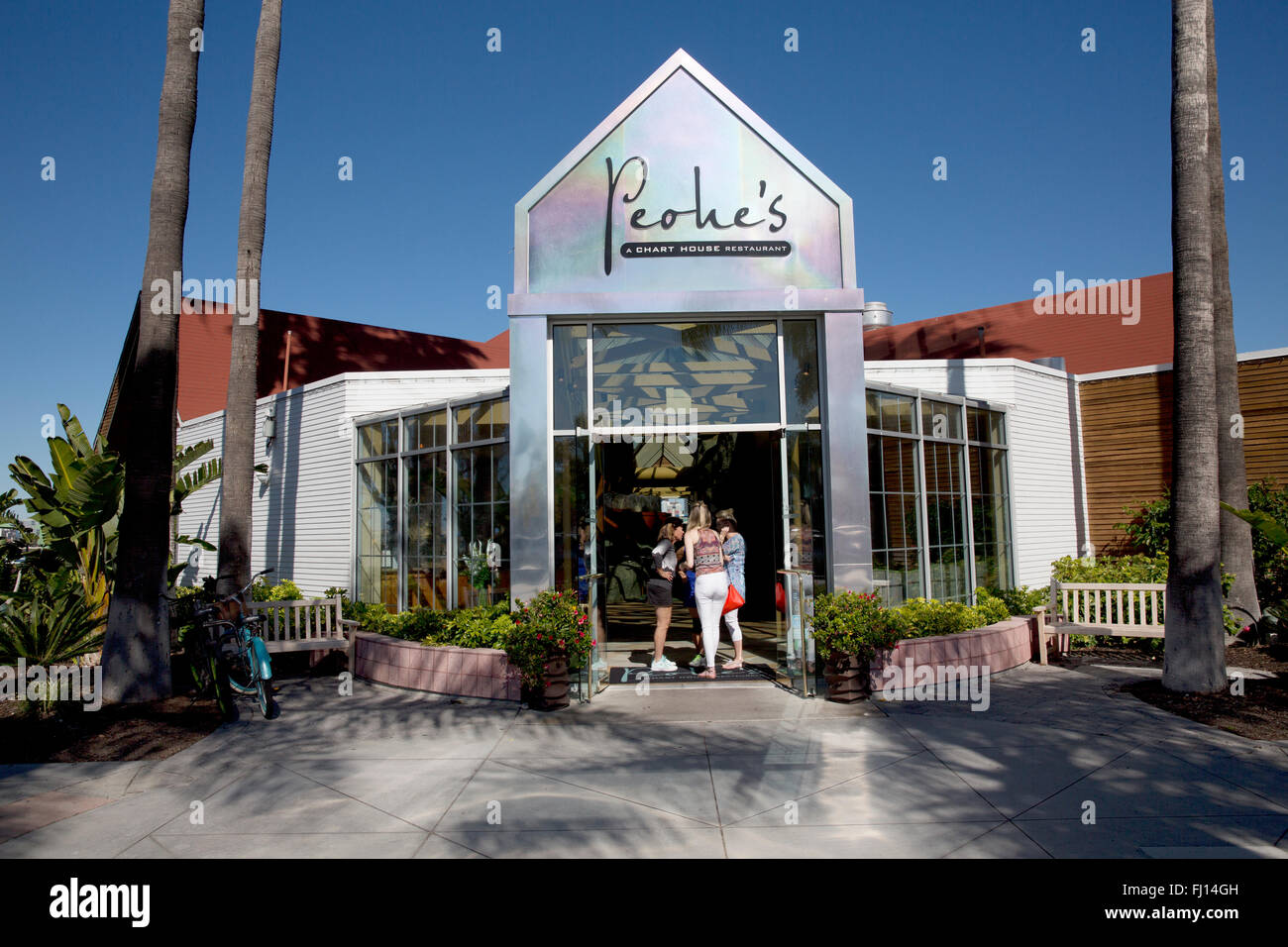Peohe's Restaurant, Coronado Island, San Diego, California, USA Banque D'Images