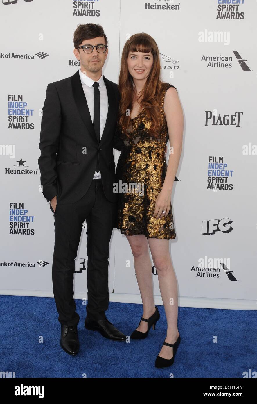 Santa Monica, CA. Feb 27, 2016. Marielle Heller aux arrivées pour 2016 Film Independent Spirit Awards - Arrivals 1, Santa Monica Beach, Santa Monica, CA, le 27 février 2016. Credit : Dee Cercone/Everett Collection/Alamy Live News Banque D'Images