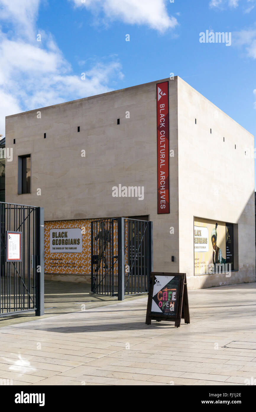 La Black Cultural Archives sur Windrush Square, Brixton. Banque D'Images