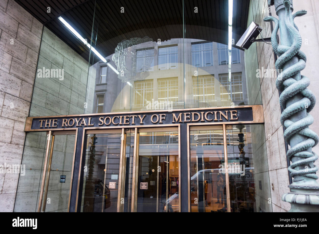 La Royal Society of Medicine, London, UK Banque D'Images
