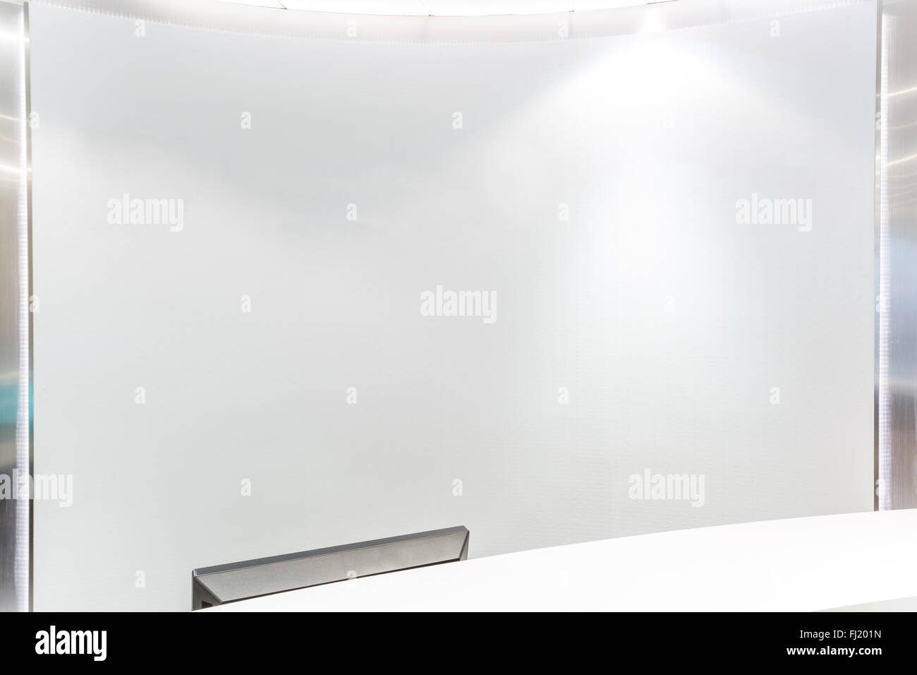 Hall de l'Office propre et lumineux. Banque D'Images