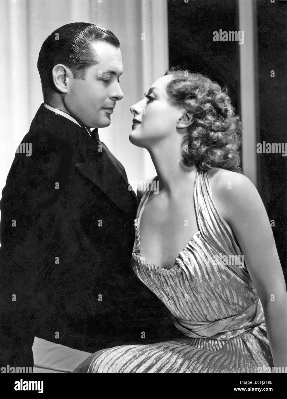 Pas plus chers 1935 MGM film avec Joan Crawford et Robert Montgomery Banque D'Images