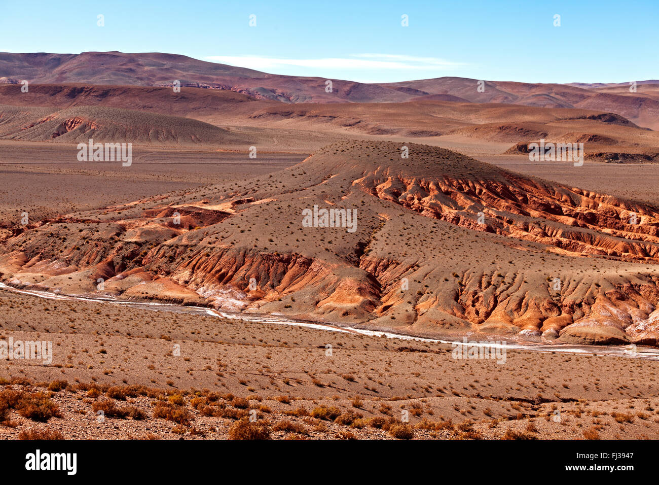 Le désert de la Puna, l'Argentine, l'Amérique du Sud Banque D'Images