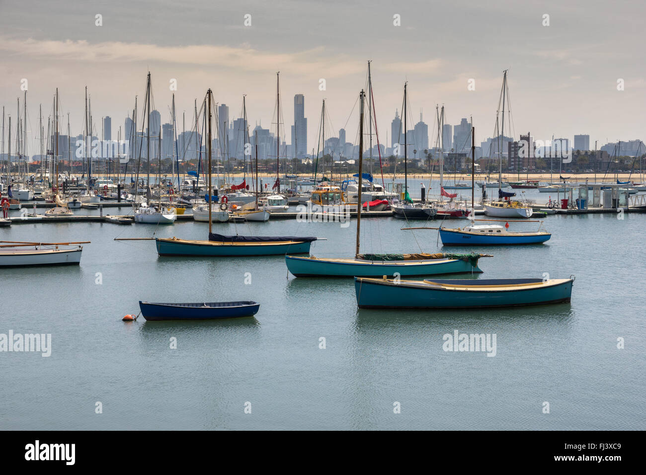 St Kilda à Melbourne Banque D'Images