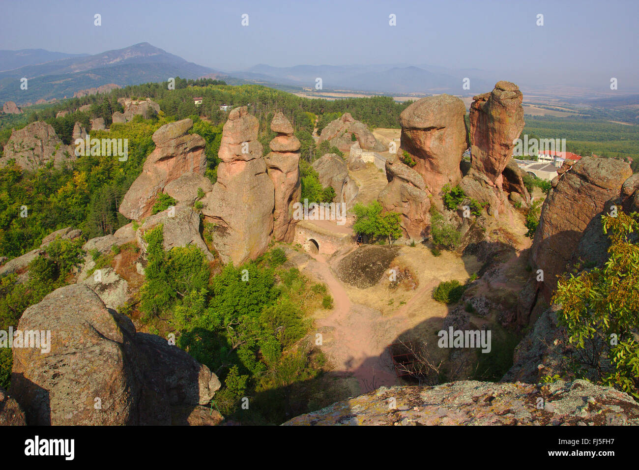 Belogradchik rocks et la forteresse de Belogradchik, Bulgarie, Belogradchik Banque D'Images