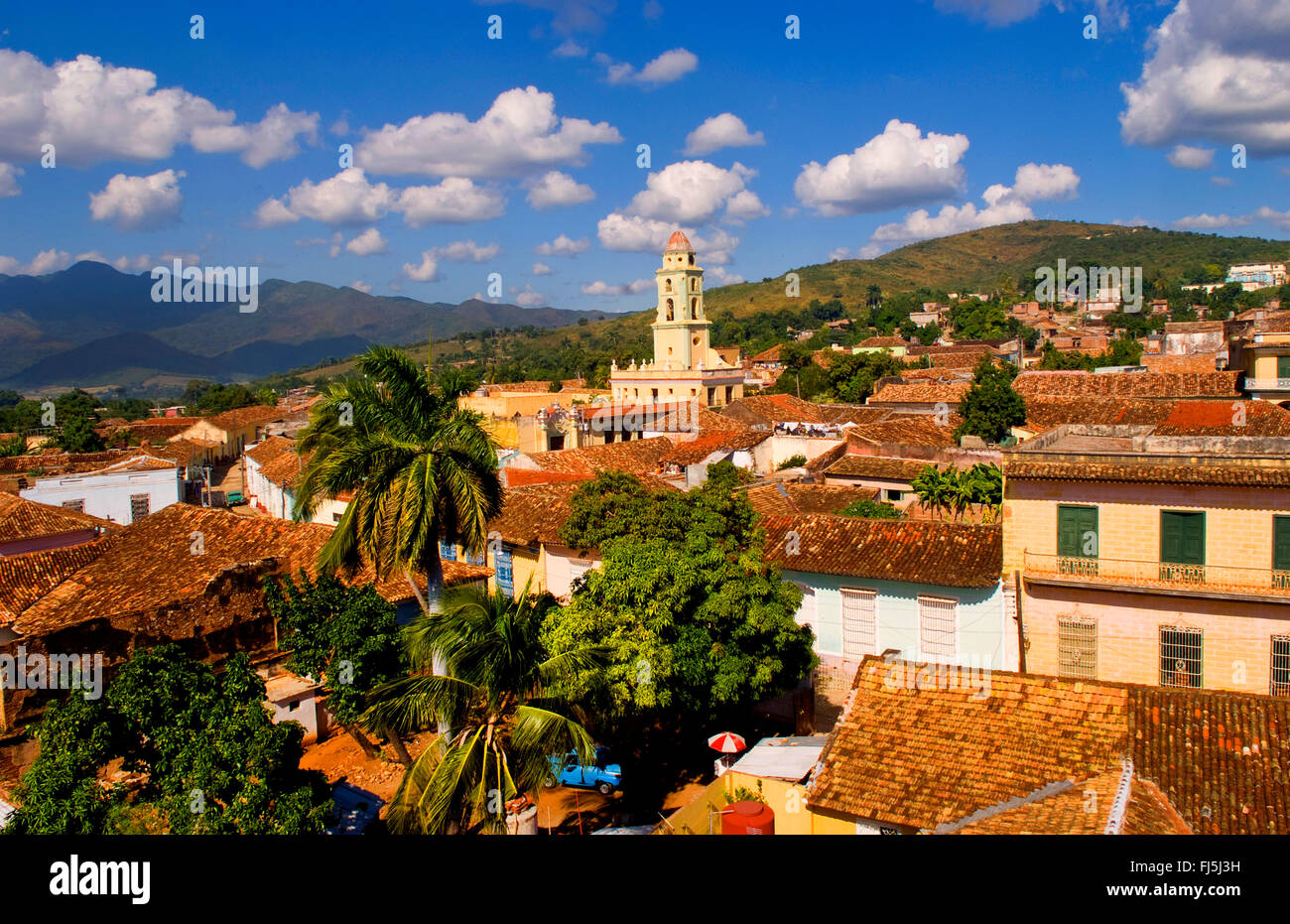 Ancien village colonial de Trinidad, Cuba, Trinidad Banque D'Images