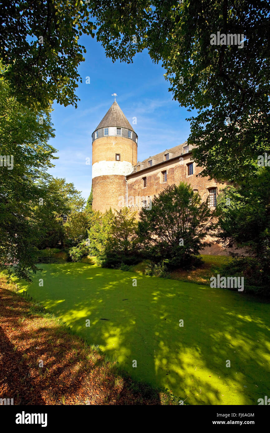 Château, Brüggen Nordrhein-westfalen, Allemagne, Bas-rhin, Brüggen Banque D'Images