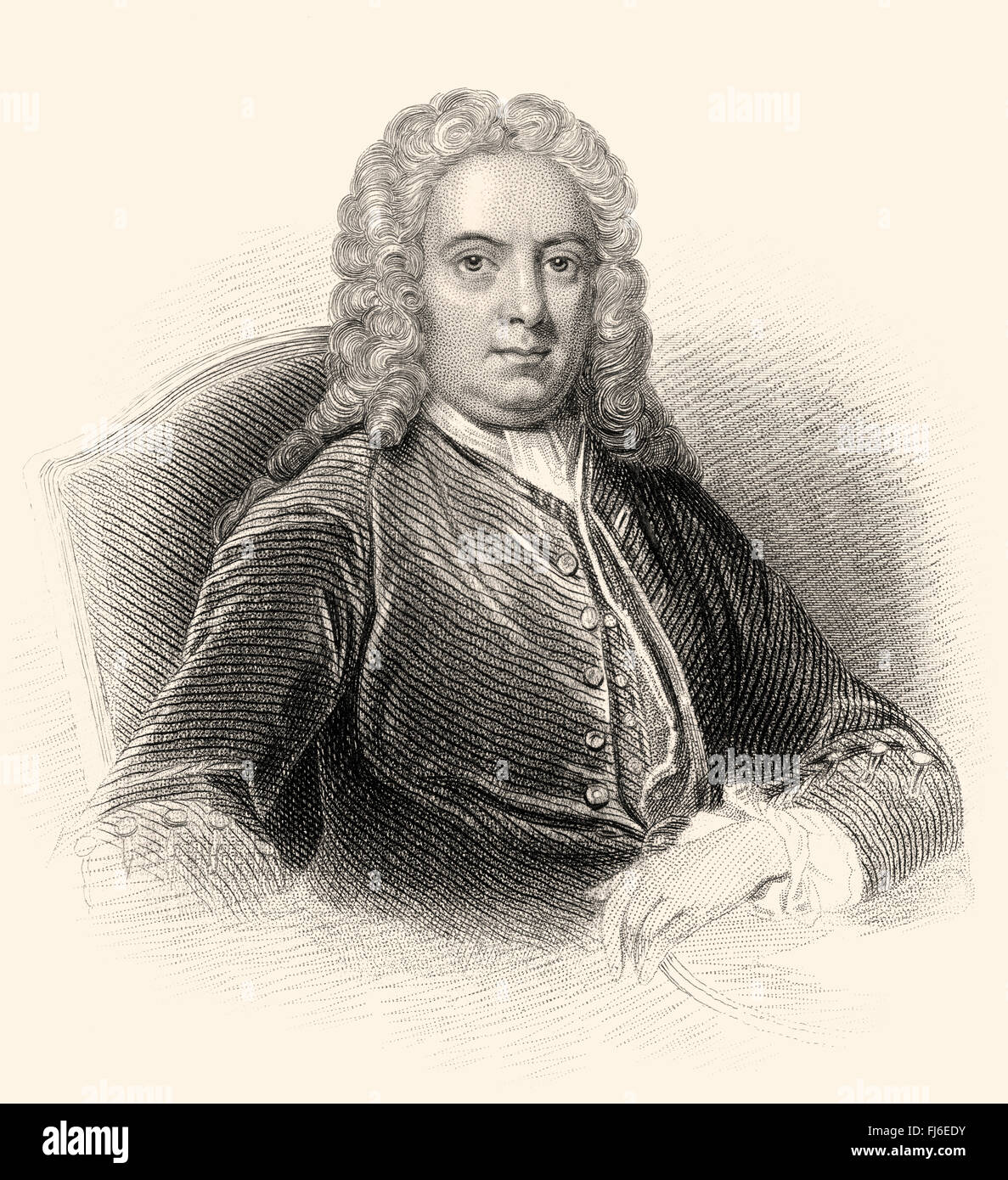 Horatio Walpole, 1er baron de Wolterton Walpole, 1678-1757, diplomate anglais Banque D'Images