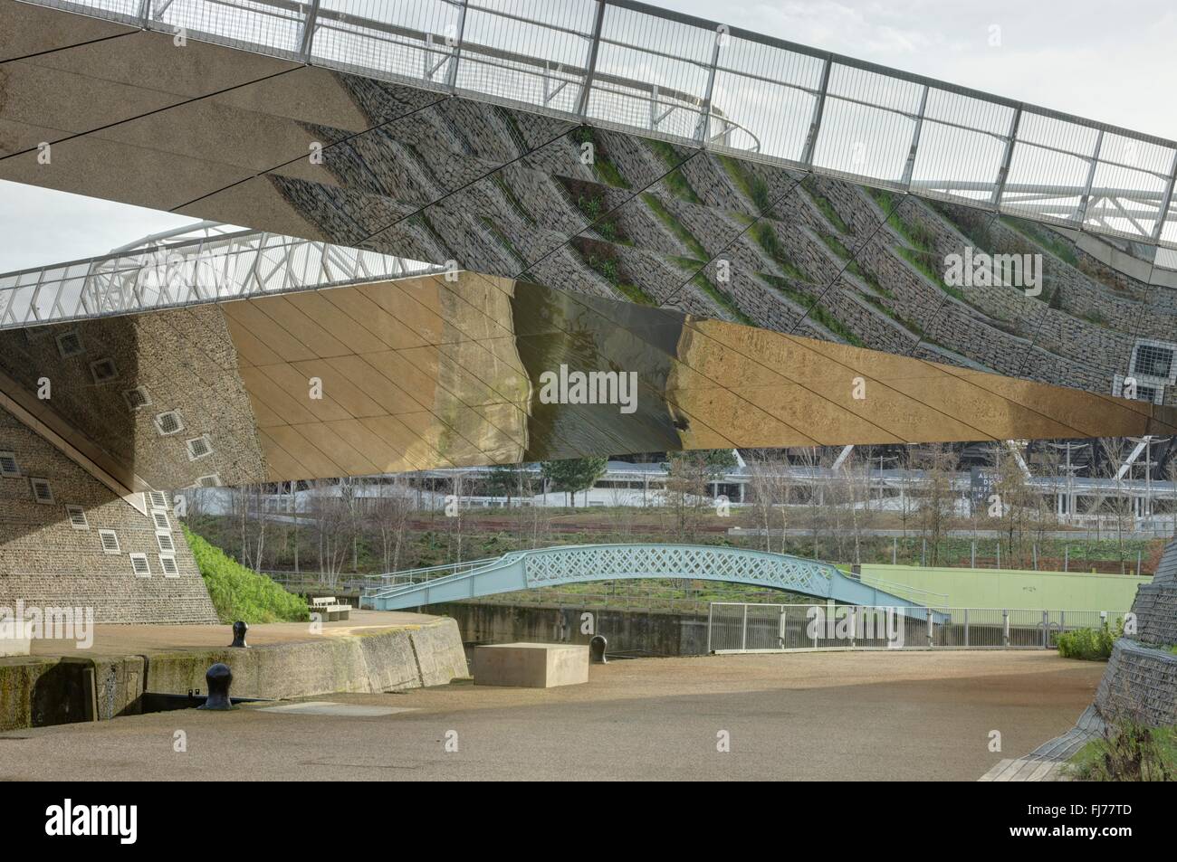 Le Parc olympique, la régénération est de Londres Londres Banque D'Images