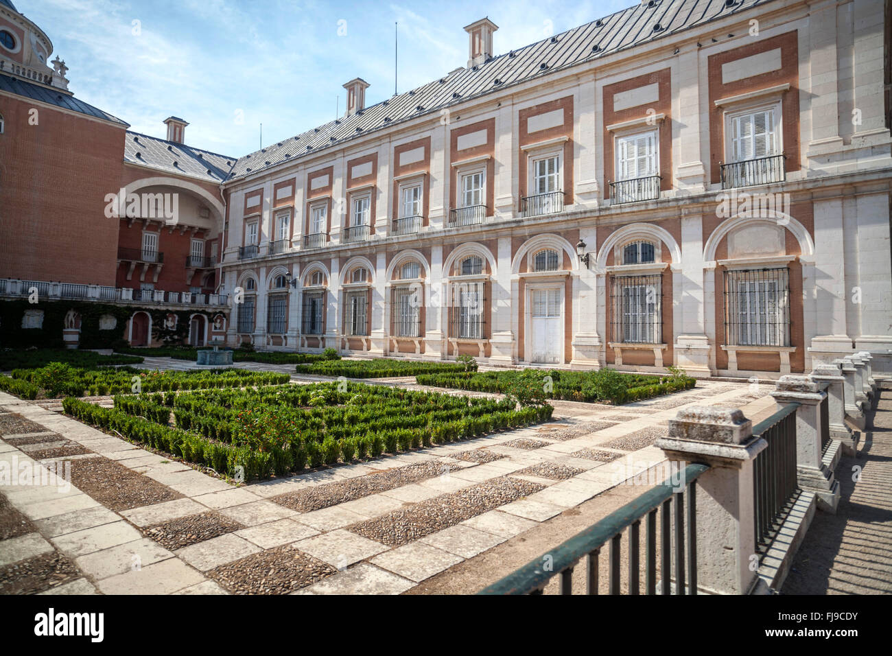 Aranjuez, Comunidad de Madrid, Espagne.Palacio Real. Banque D'Images