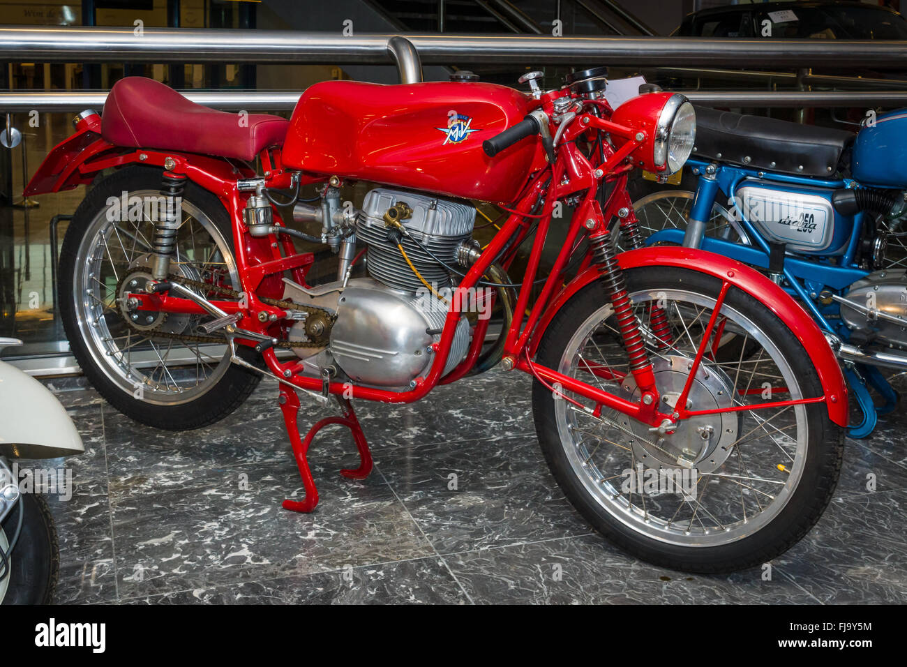 175MV Agusta moto Squalo CSS, 1954. Banque D'Images