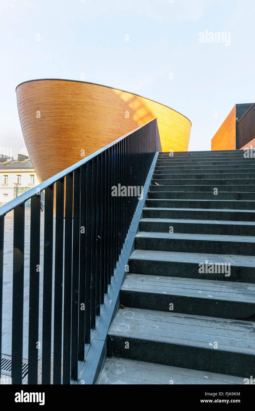Chapelle de Kamppi, Helsinki Silence Banque D'Images