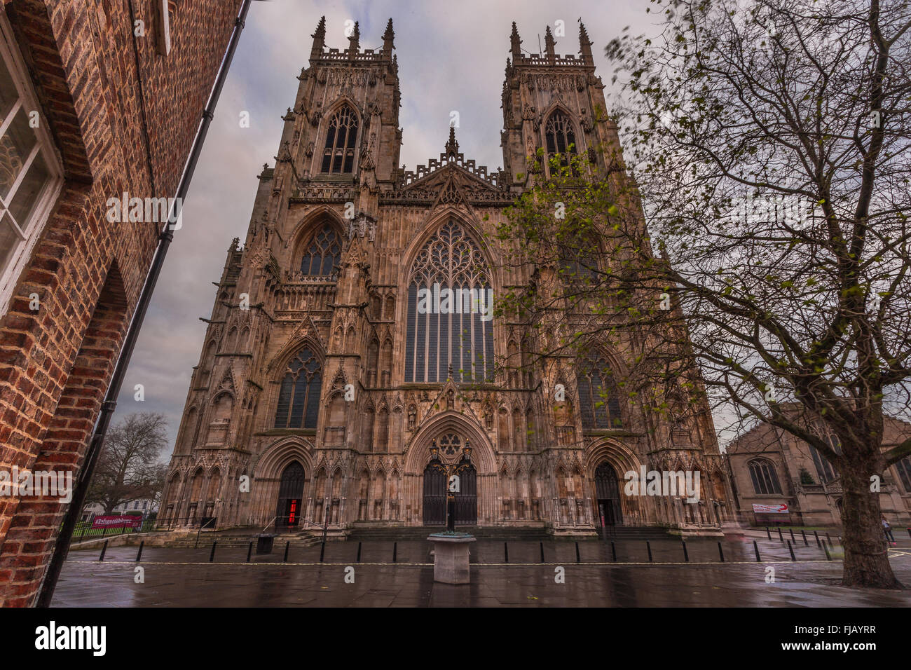 York Minster Banque D'Images