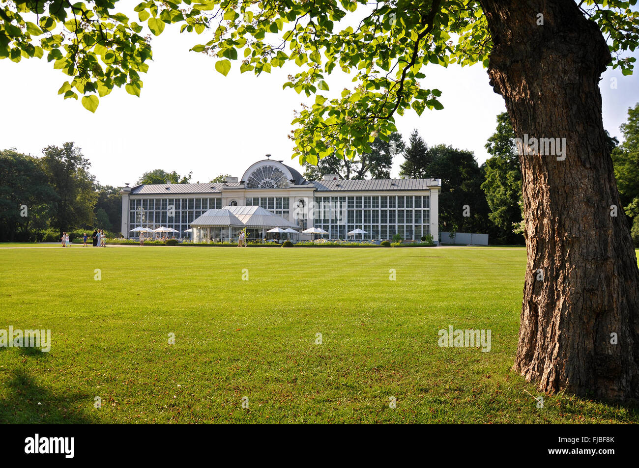 Parc Lazienki Banque D'Images