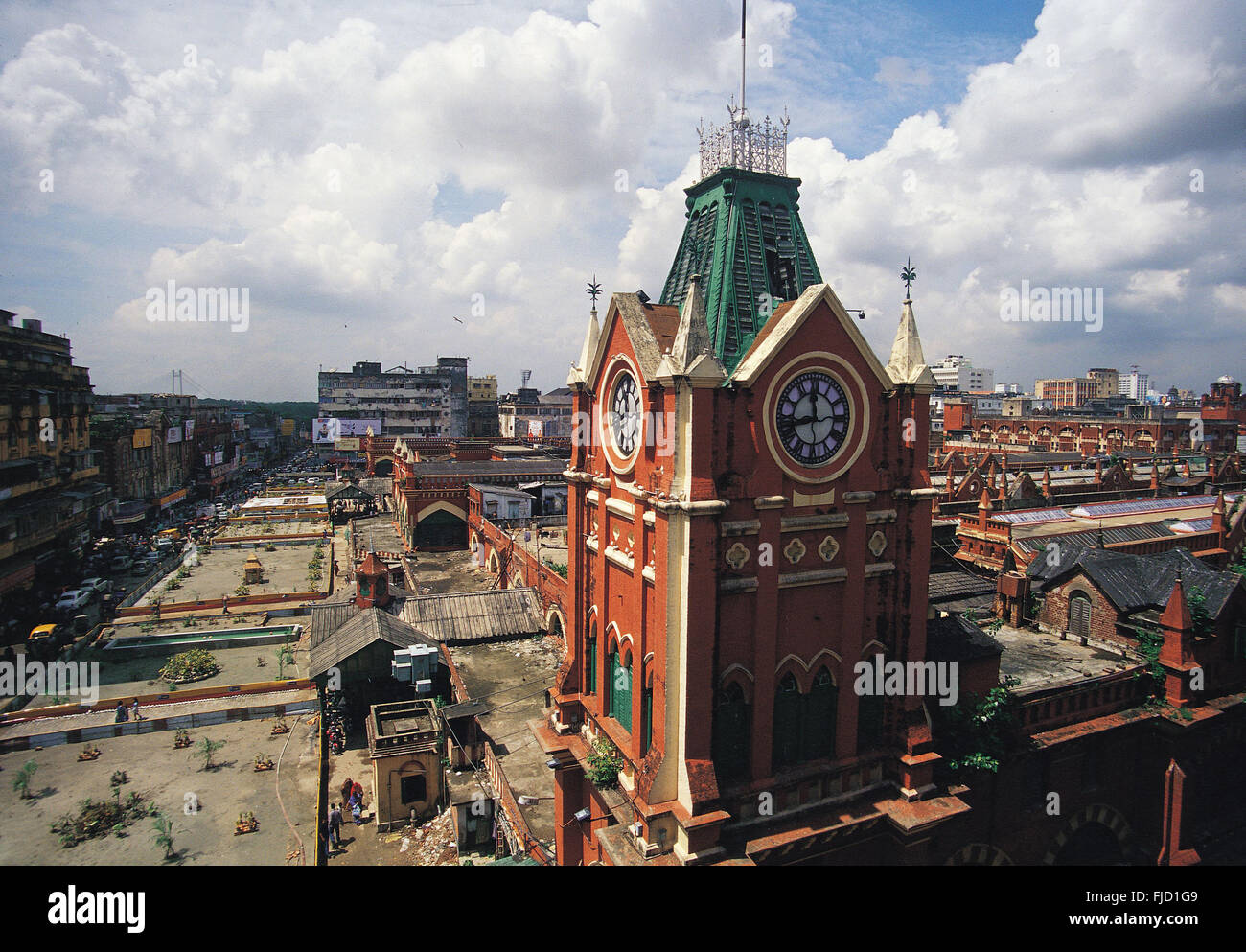 Sir Stuart Hogg, marché de Kolkata, Bengale occidental, Inde, Asie Banque D'Images