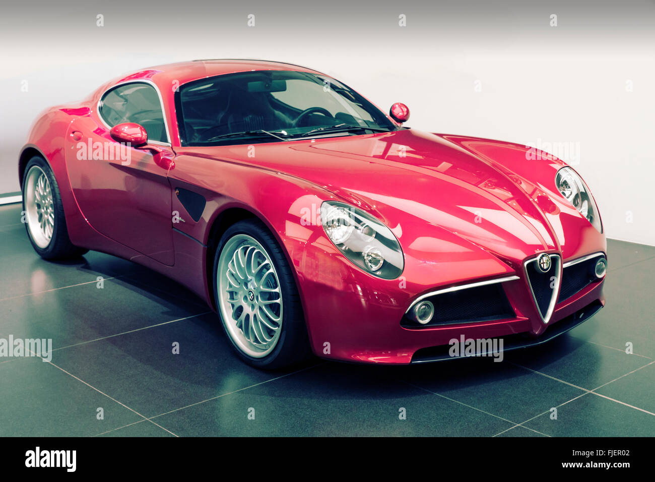 Alfa Romeo 8C Competizione 2008 Banque D'Images