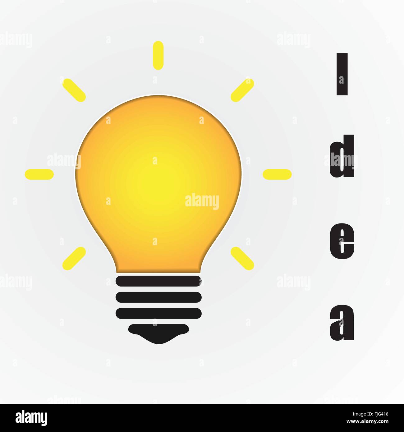 Ampoule Lumière créative idée concept background design pour flyer affiche  brochure couverture ,l'éducation et de projet d'entreprise Image  Vectorielle Stock - Alamy