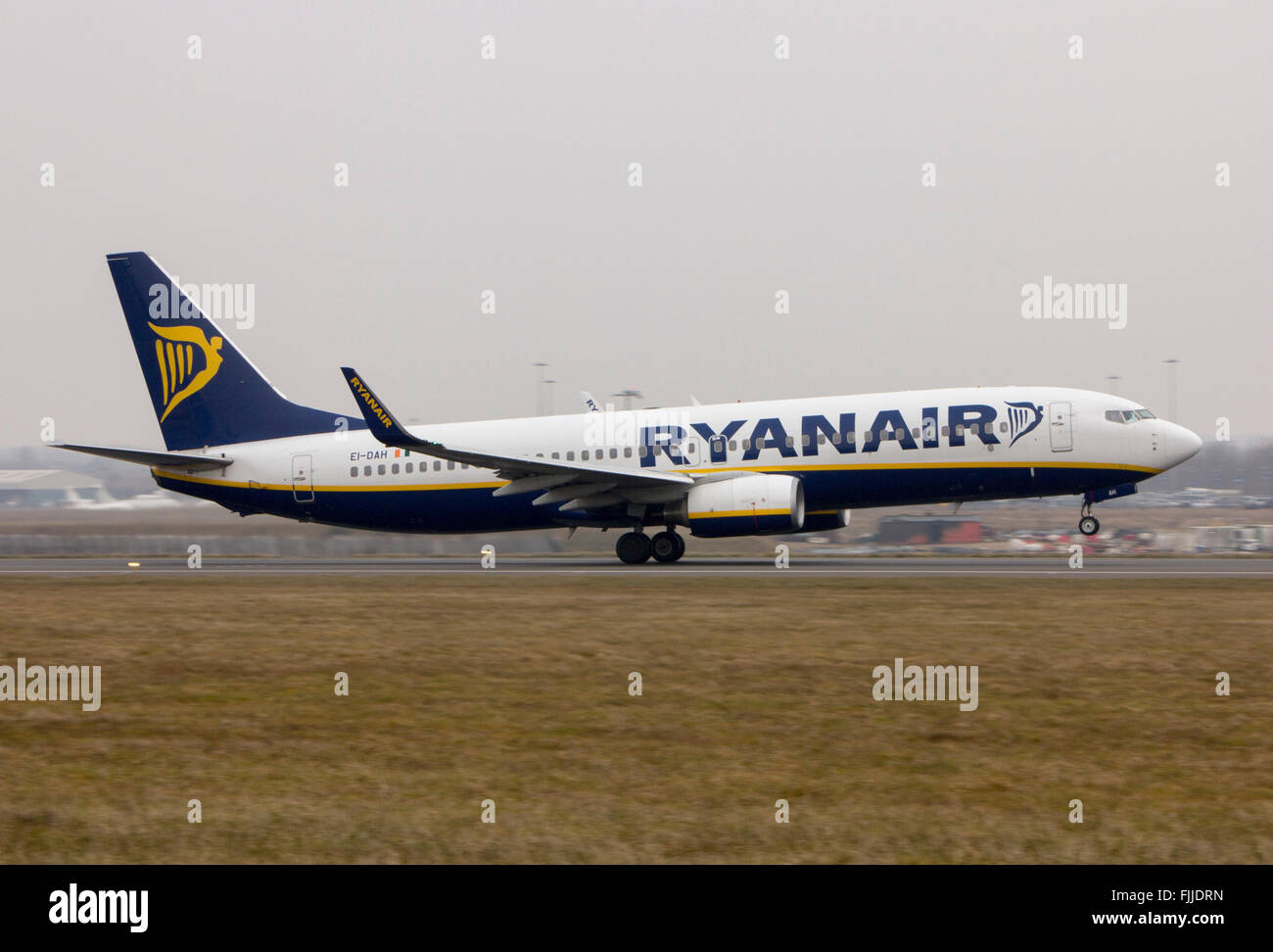 Les compagnies aériennes Ryanair Boeing 737 Banque D'Images