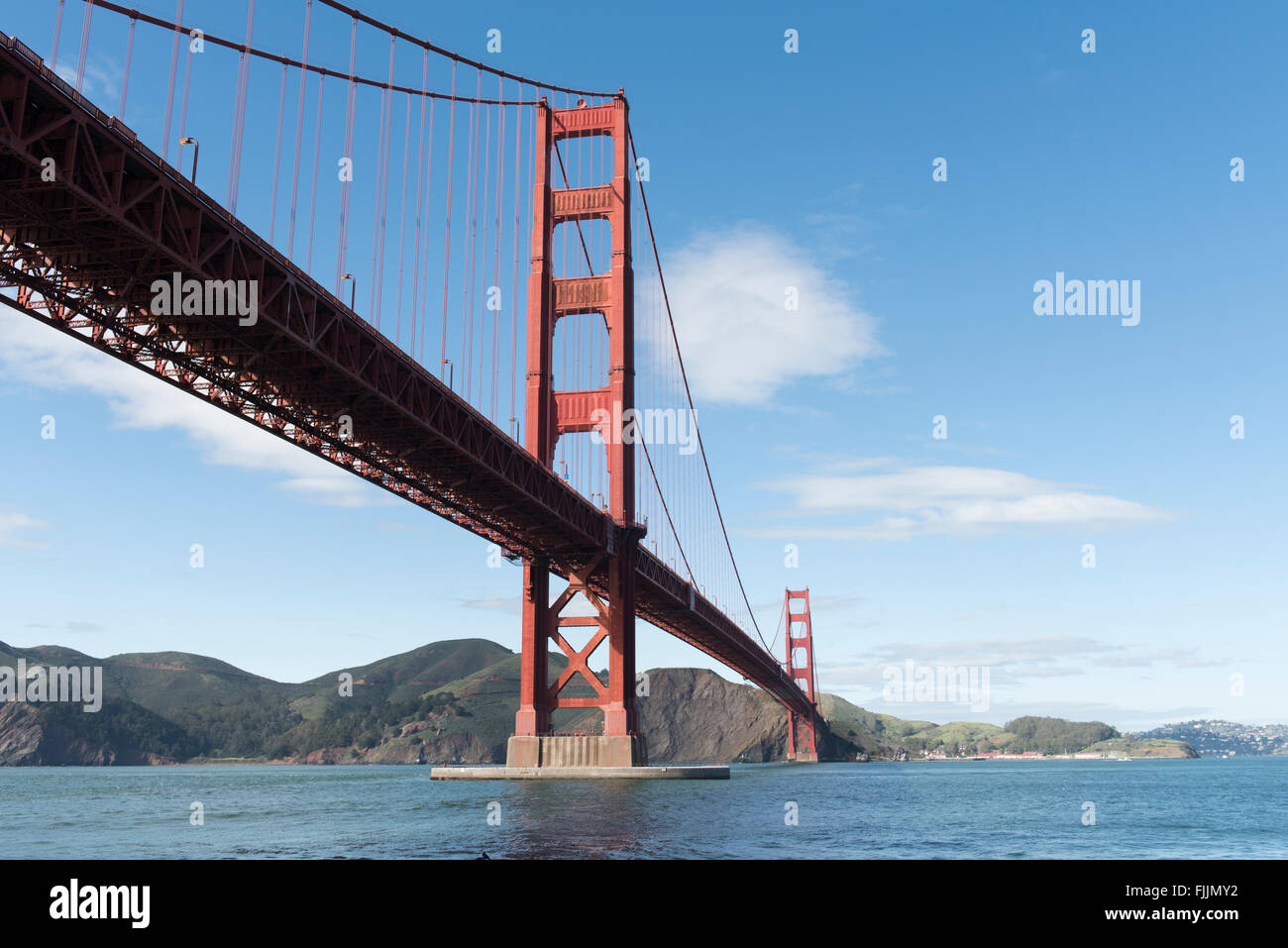 Le Golden Gate Bridge, San Francisco, California, USA Banque D'Images