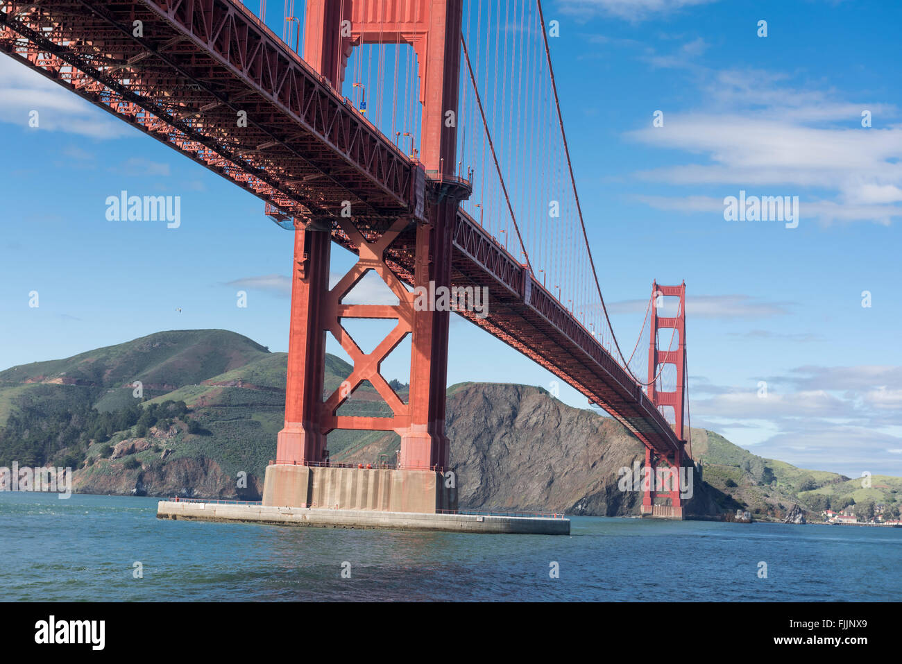 Le Golden Gate Bridge, San Francisco, California, USA Banque D'Images
