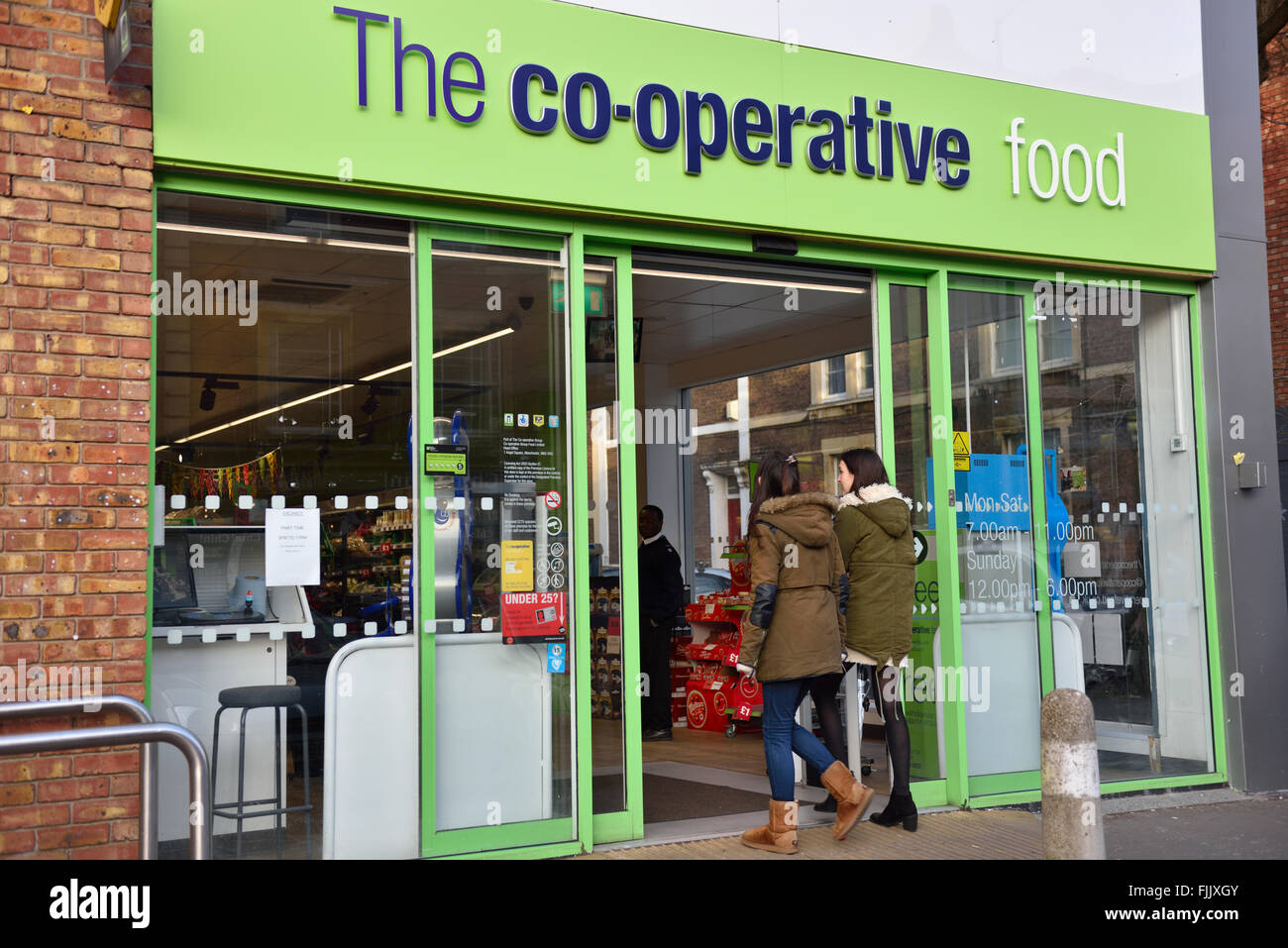 La Co-Operative food store, Bristol Banque D'Images
