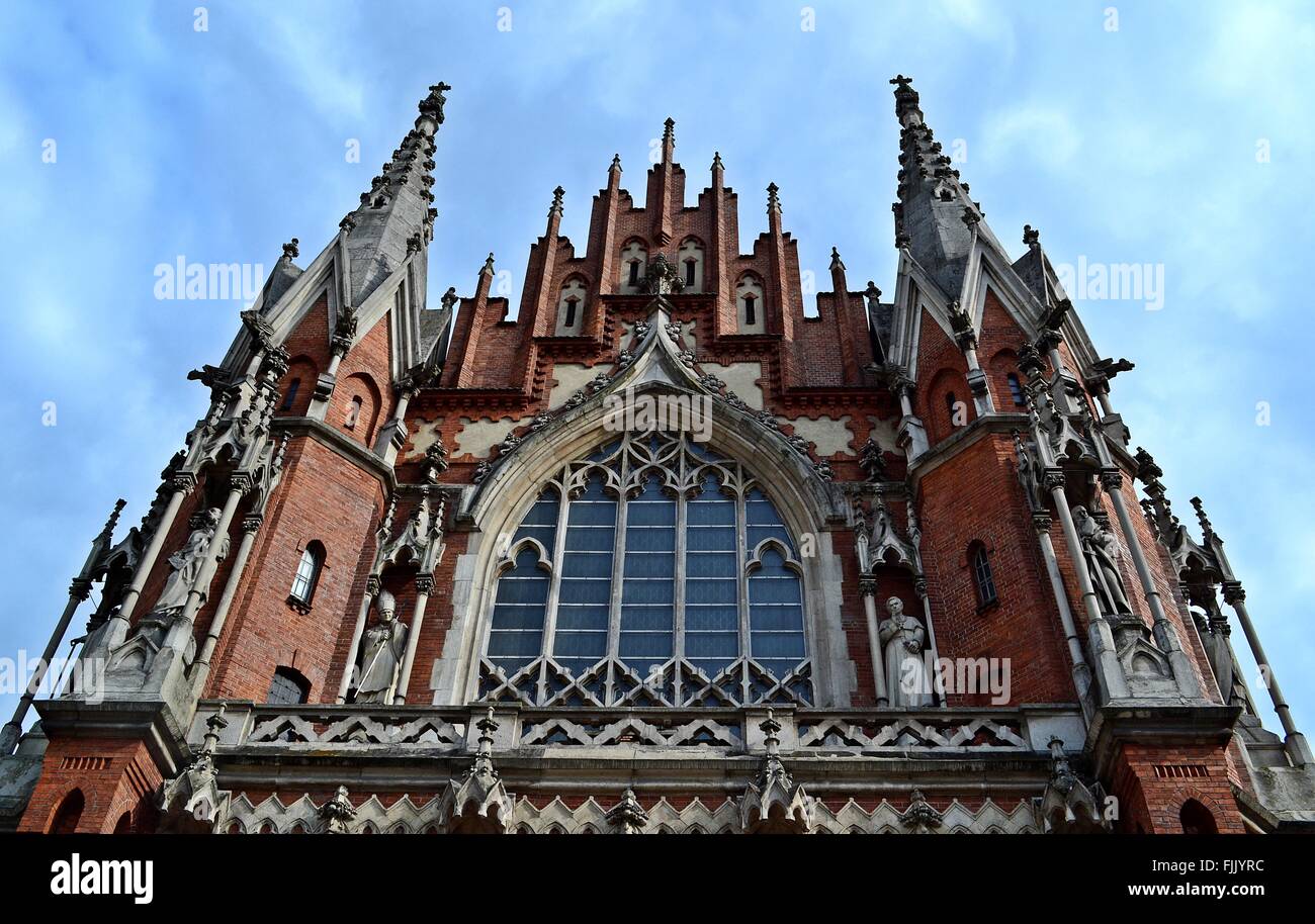 Eglise St Joseph dans le quartier de Podgorze, Pologne Banque D'Images