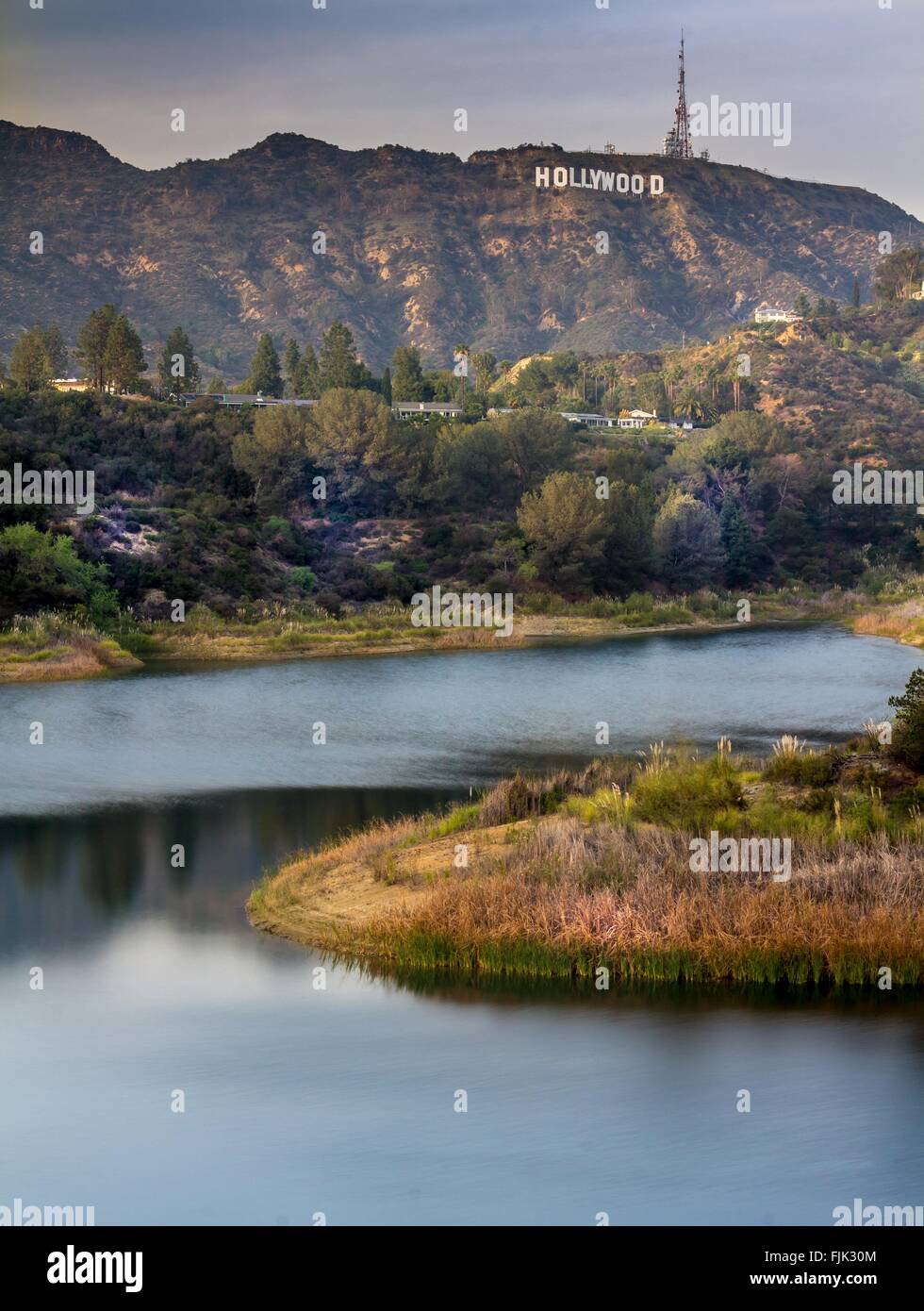 Lac Hollywood Banque D'Images