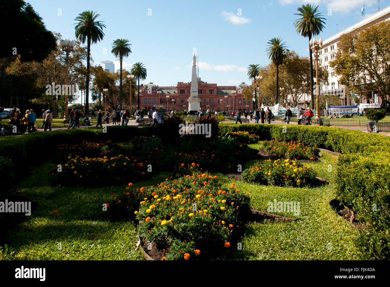 Plaza de Mayo - Buenos Aires - Argentine Banque D'Images