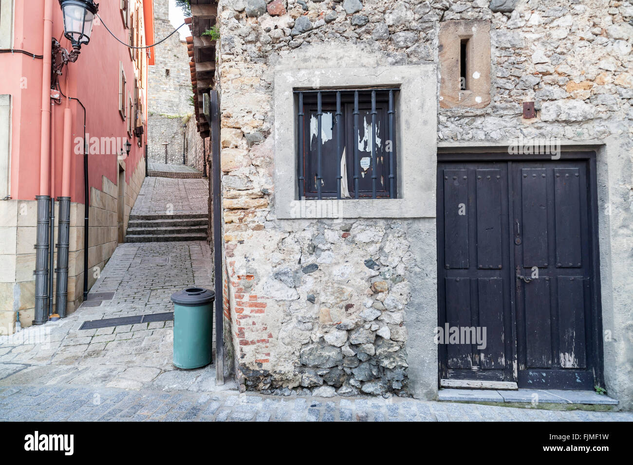 Puebla Vieja.Laredo, Cantabrie, Espagne Banque D'Images