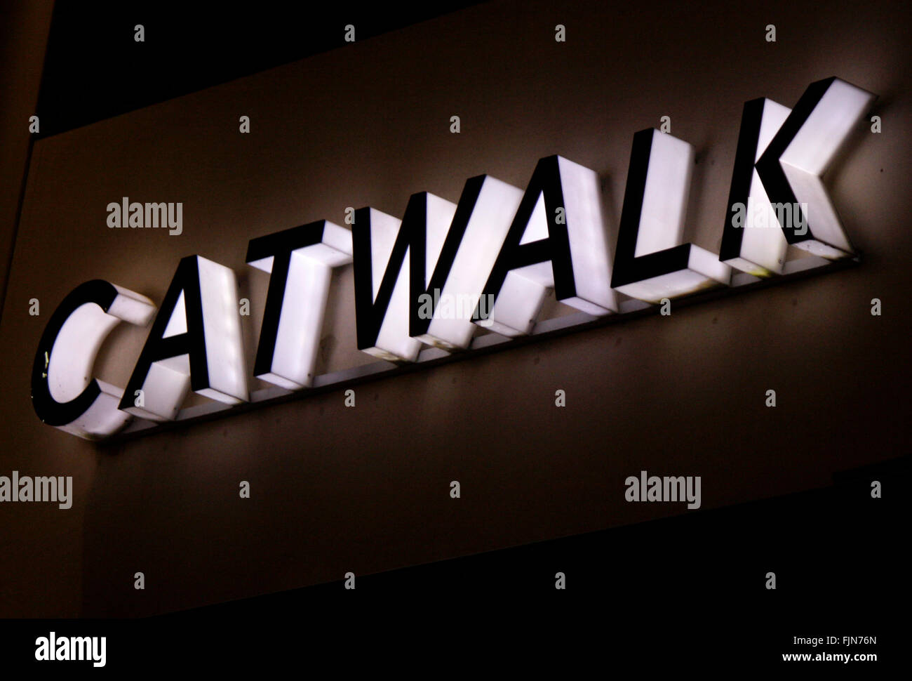 Markenname : 'Catwalk', Berlin. Banque D'Images