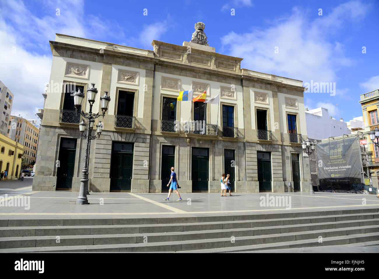 Théâtre Guimera, Santa Cruz de Tenerife, "Iles Canaries" Banque D'Images