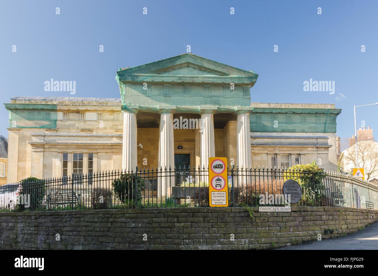 Bâtiment Du Musée à Brecon Brecon Powys, Banque D'Images
