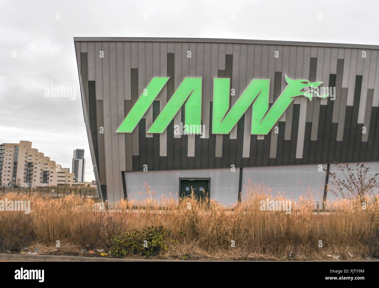 Le tout nouveau stade Ice Arena Wales de Cardiff Bay Mars 2015 PHILLIP ROBERTS Banque D'Images