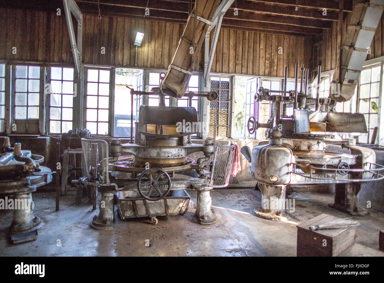 Kolukkumalai Munnar Kerala Inde usine de thé Banque D'Images