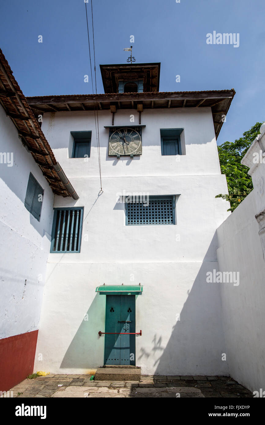 Ancienne Synagogue Kochi Kerala Inde Banque D'Images