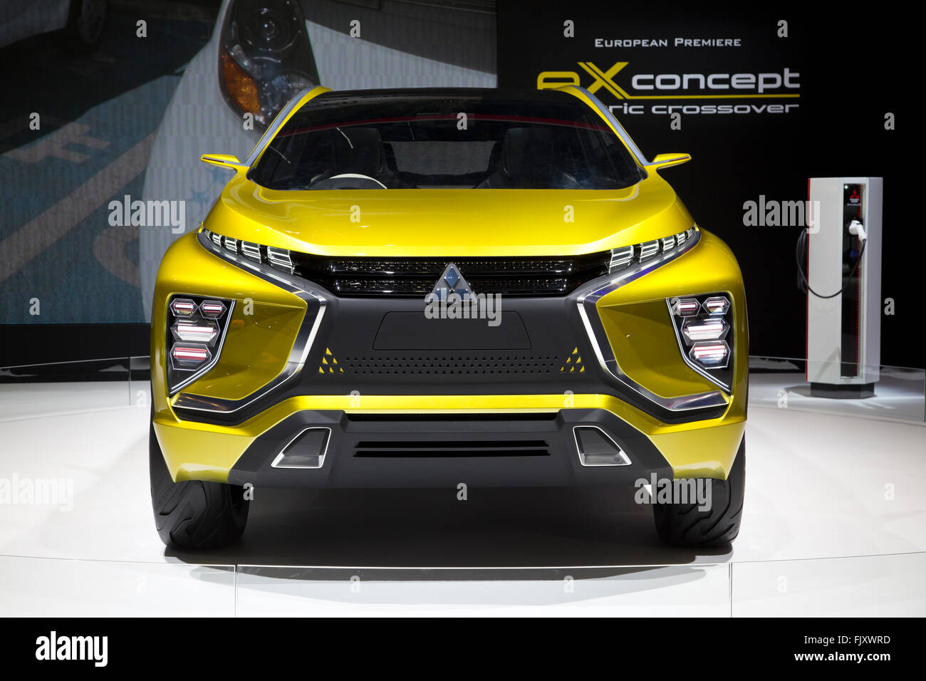 EX MITSUBISHI ELECTRIC Concept crossover SUV compact au salon de Genève 2016 Banque D'Images