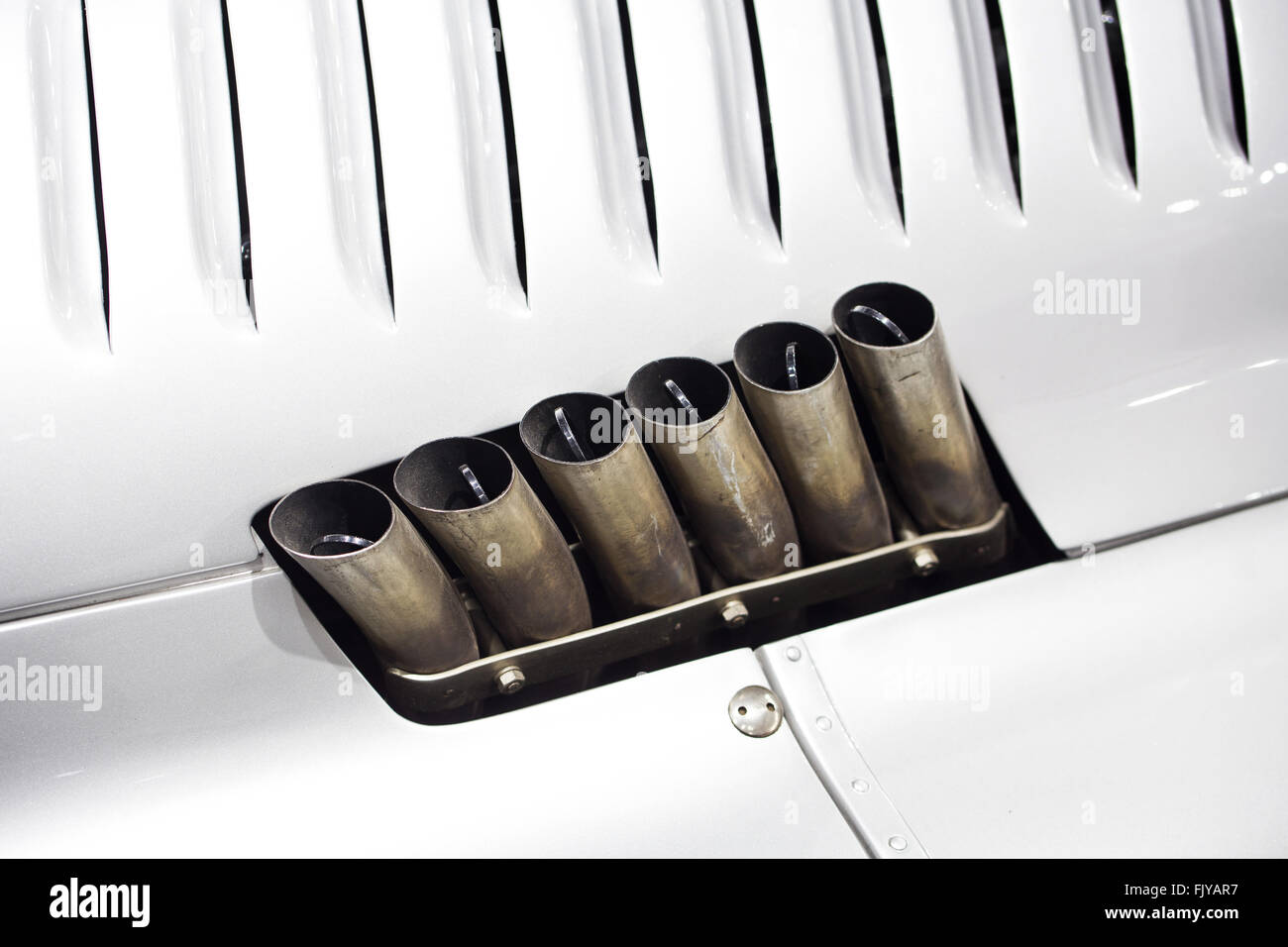 Pipe de voiture Banque D'Images